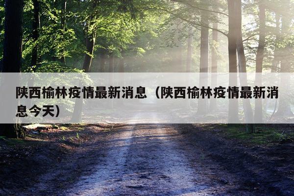 陕西榆林疫情最新消息（陕西榆林疫情最新消息今天）