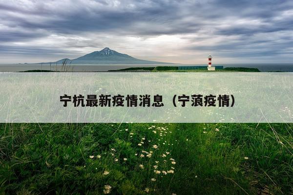 宁杭最新疫情消息(宁蒗疫情)