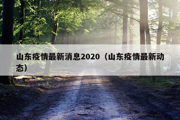 山东疫情最新消息2020(山东疫情最新动态)