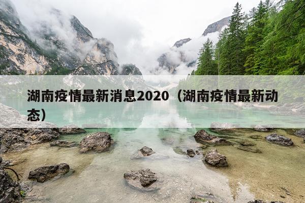 湖南疫情最新消息2020(湖南疫情最新动态)