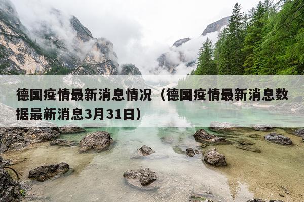 德国疫情最新消息情况(德国疫情最新消息数据最新消息3月31日)