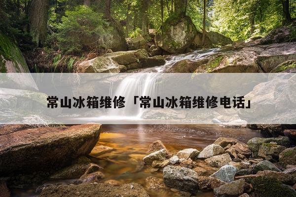 常山冰箱维修「常山冰箱维修电话」