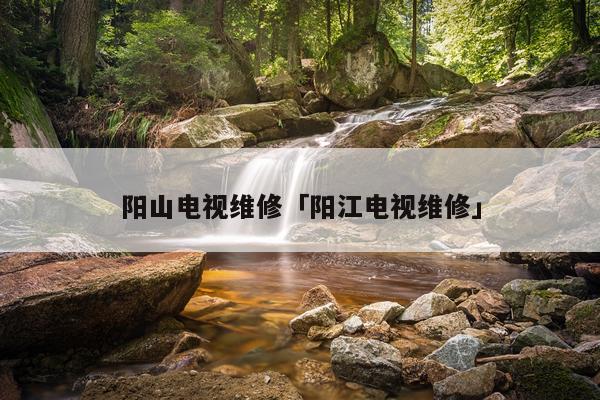 阳山电视维修「阳江电视维修」