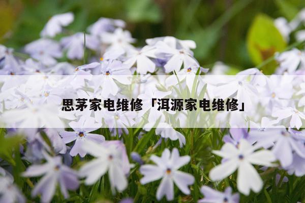 思茅家电维修「洱源家电维修」