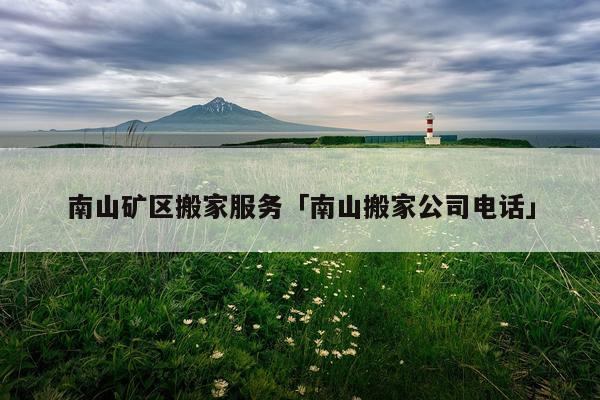 南山矿区搬家服务「南山搬家公司电话」