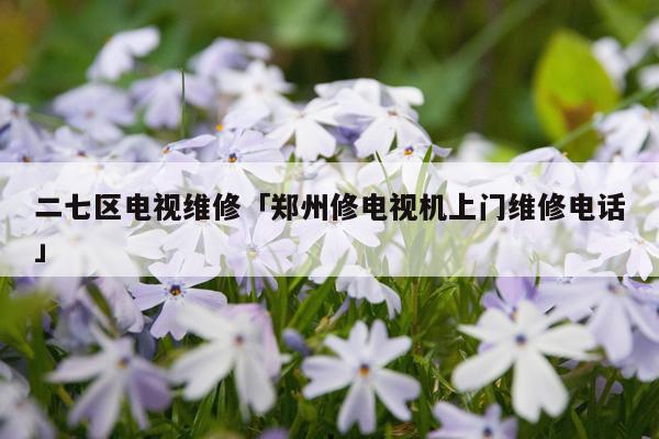 二七区电视维修「郑州修电视机上门维修电话」
