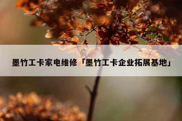墨竹工卡家电维修「墨竹工卡企业拓展基地」