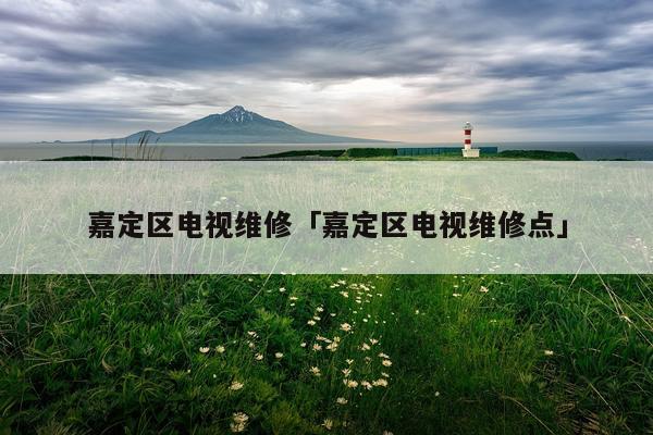 嘉定区电视维修「嘉定区电视维修点」