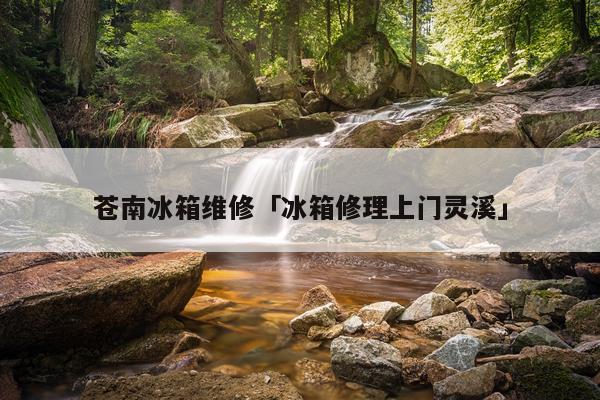 苍南冰箱维修「冰箱修理上门灵溪」