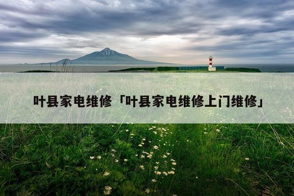 叶县家电维修「叶县家电维修上门维修」