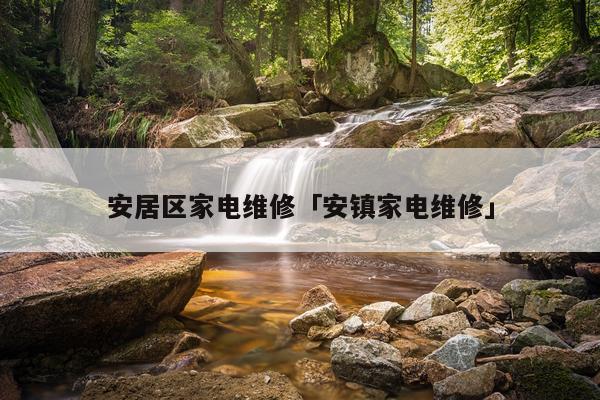 安居区家电维修「安镇家电维修」