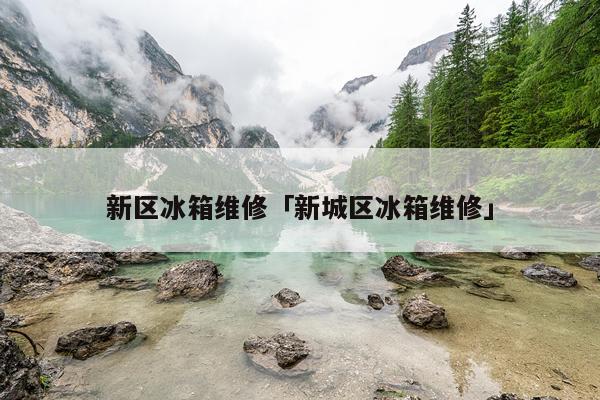 新区冰箱维修「新城区冰箱维修」